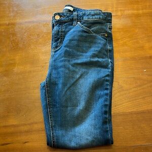 Denim skinny jeans